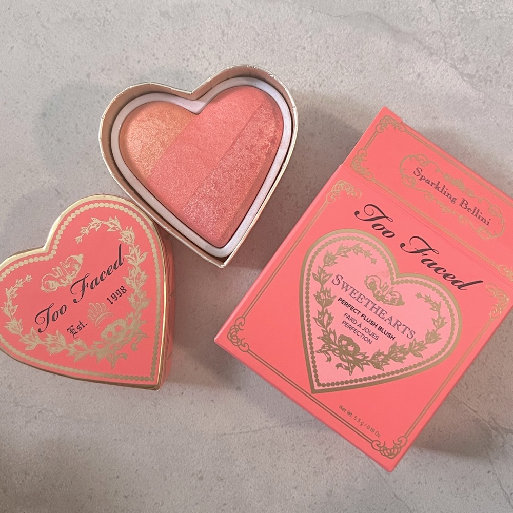 Too Faced Sweethearts Perfect Flush Blush in Sparkling Bellini